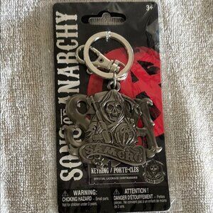 Sons of Anarchy Silver Keyring